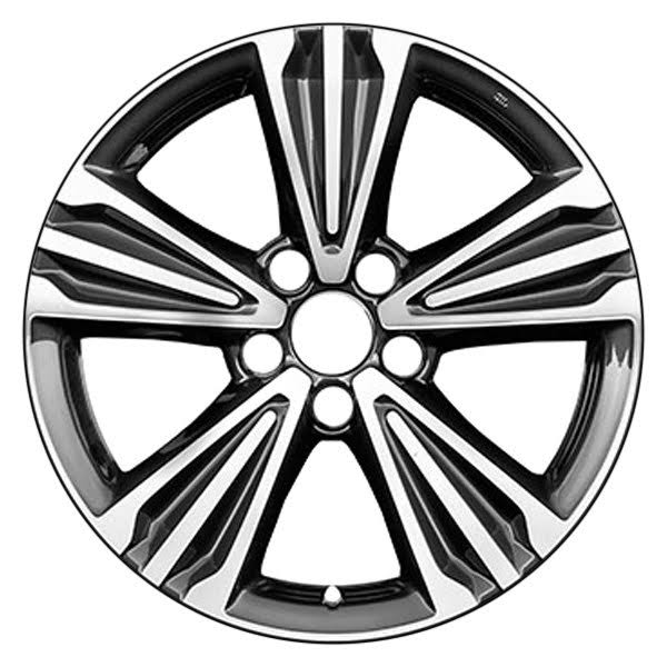 CCI ALY71844U35 5-Spoke Machined and Dark Charcoal Metallic 18x8 Alloy Factory Wheel ALY71844U35 Remanufactured