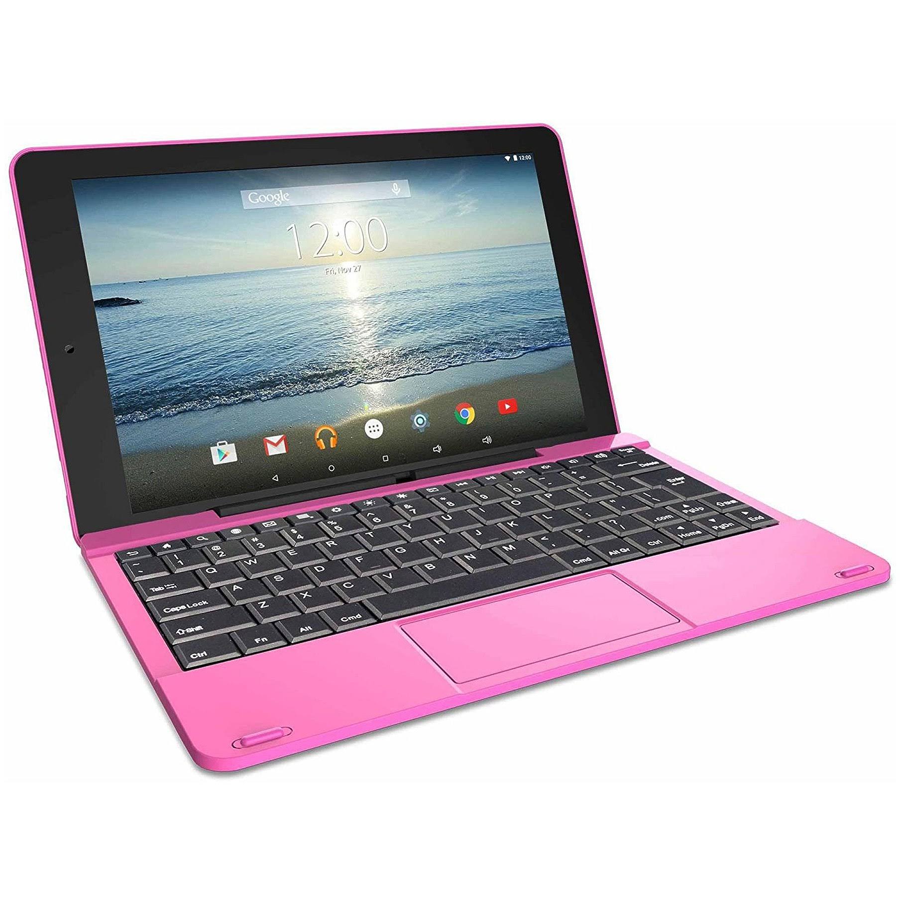 RCA 10 Viking Pro - Wi-Fi - 32 GB - Pink - with Detachable Keyboard - 10.1x22