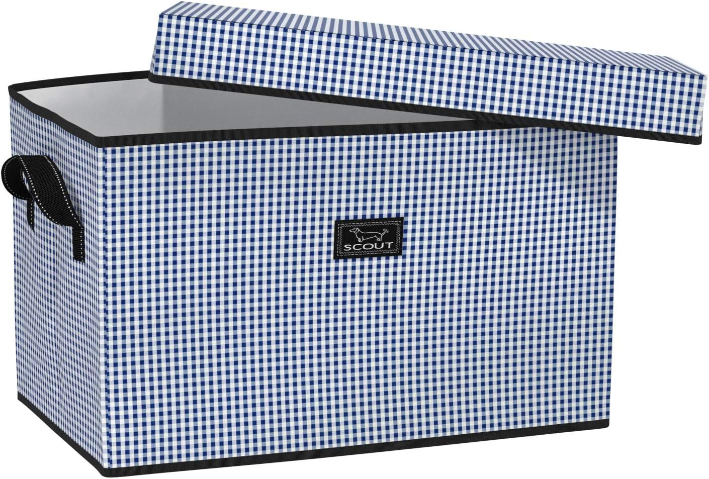 SCOUT Rump Roost, Large Lidded Storage Bin with Handles, Collapsible, Stackable