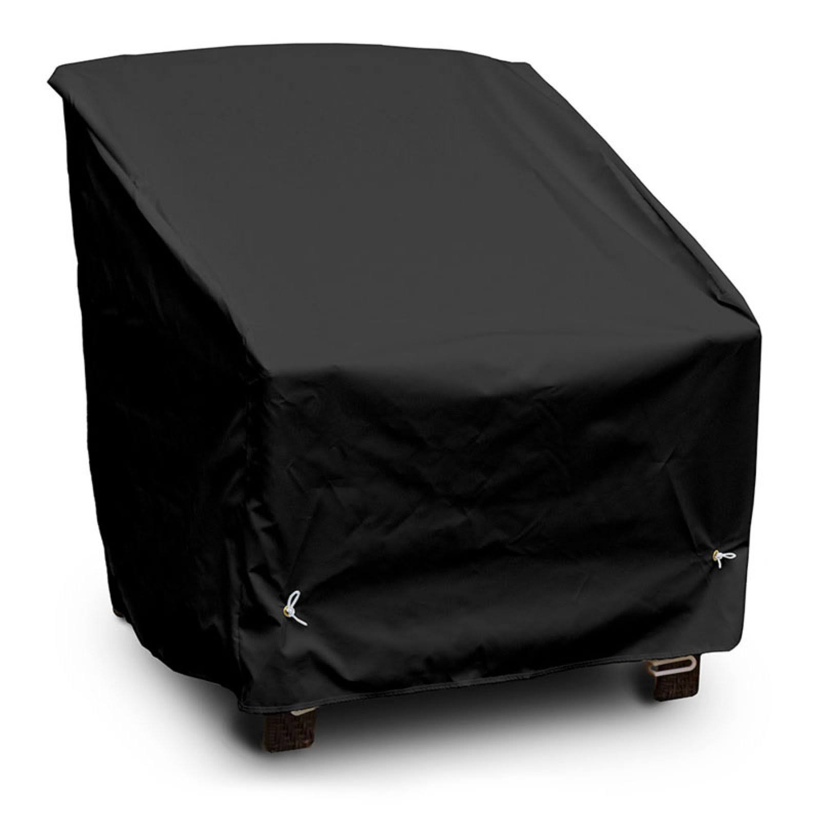 KoverRoos Weathermax Deep Seating Dining/Lounge Chair Cover; Black