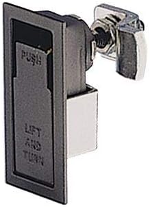 Battalion Compression Latch, Nonlocking, Lift and Turn, Black Powder Coated Finish, 27/32