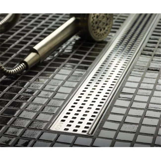 ACO 37242 Quartz Plus 4-Feet Square Grate Design