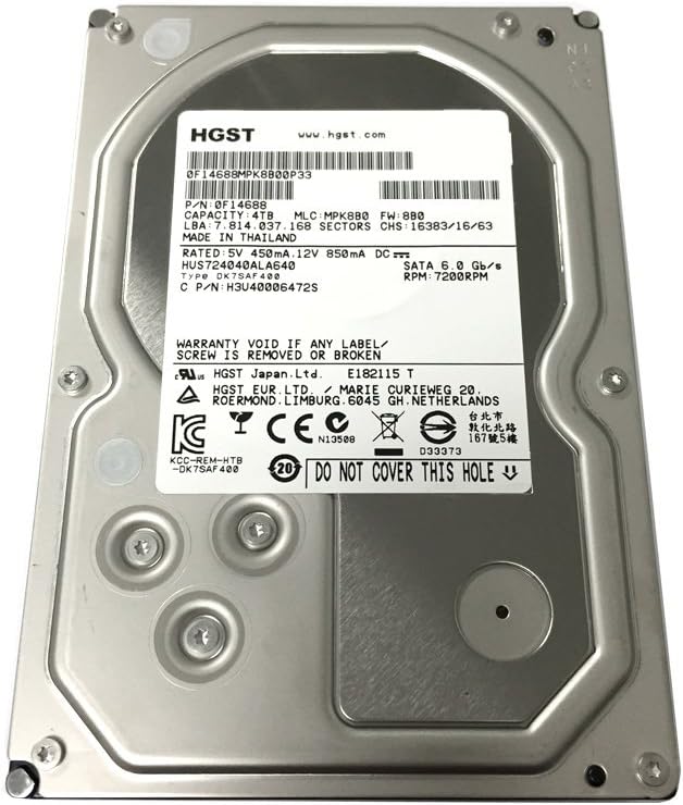 HGST Ultrastar 7K4000 4 TB 3.5