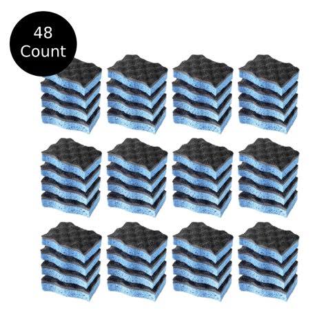 O-Cedar Scrunge Heavy Duty Scrubber Sponge 4 Count, 12 Pack