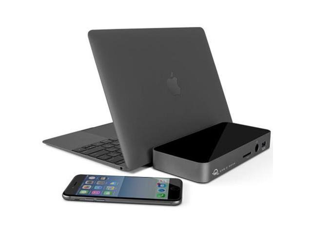 OWC / Other World Computing USB-C 10-Port Dock with 80 Watt Power Supply, Space Grey