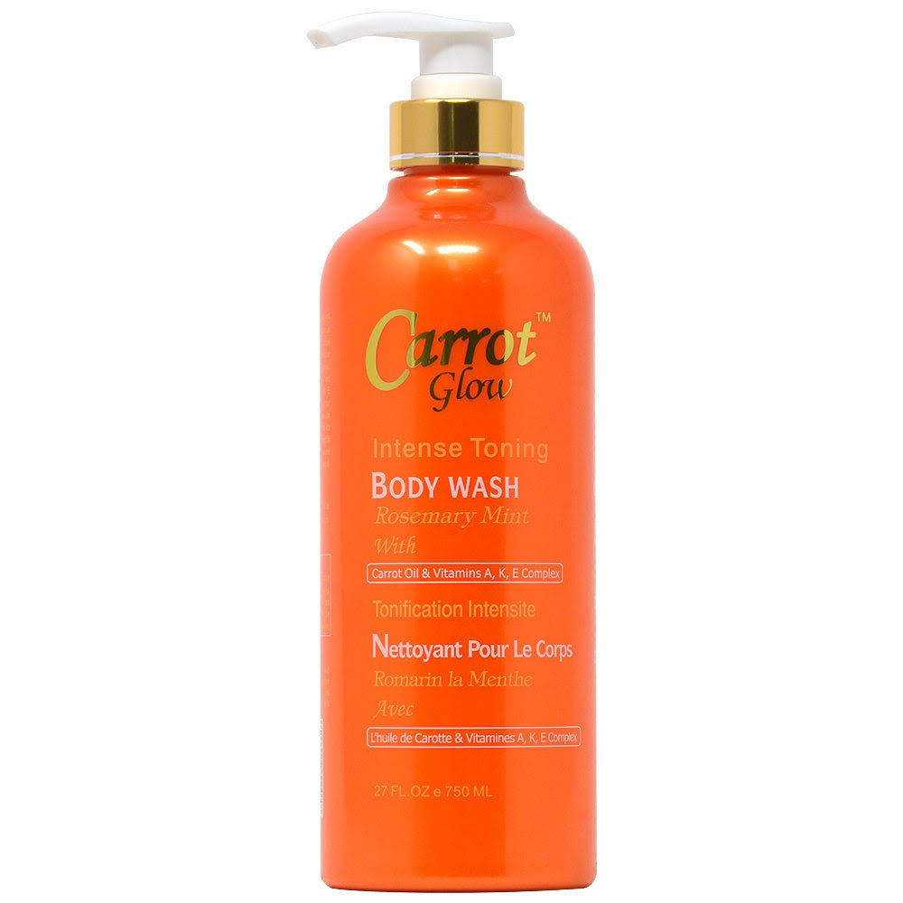 Carrot Glow Intense Toning Body Wash 27oz (Pack of 2)