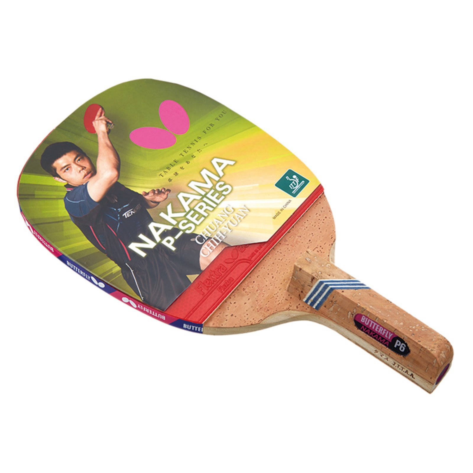 Butterfly Nakama P6 Penhold Table Tennis Racket - NAKP6