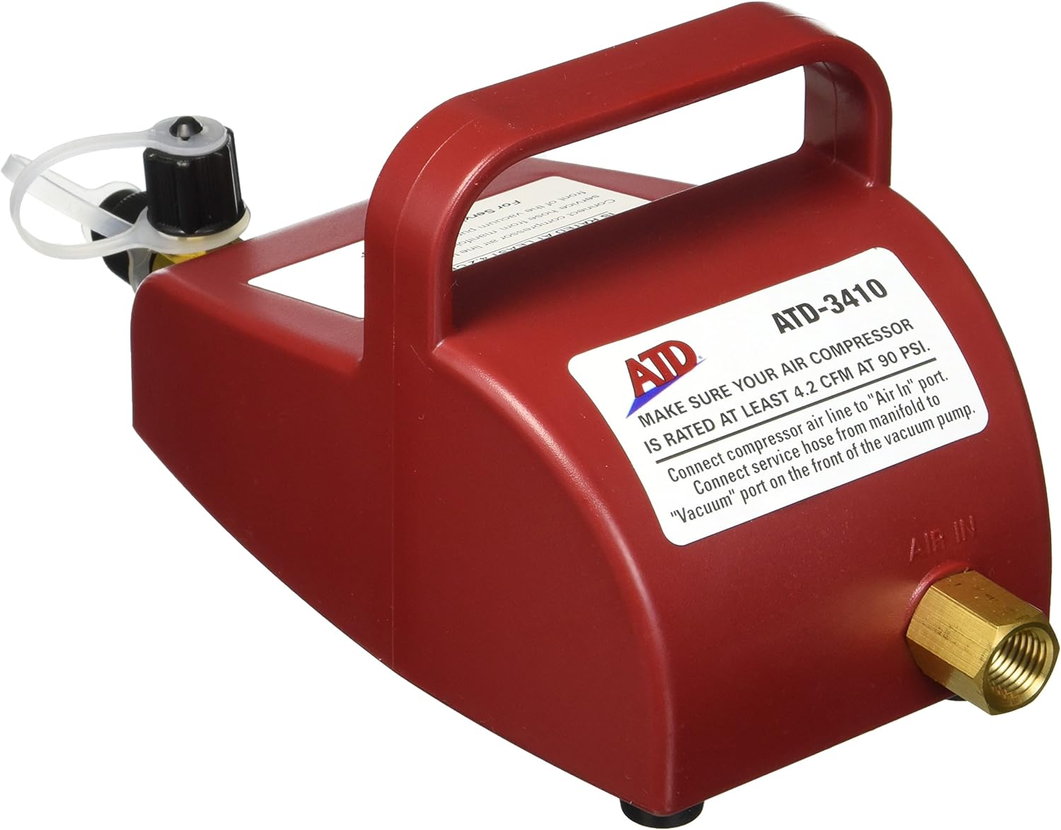 ATD Tools 3410 Air Operated Vacuum Pump