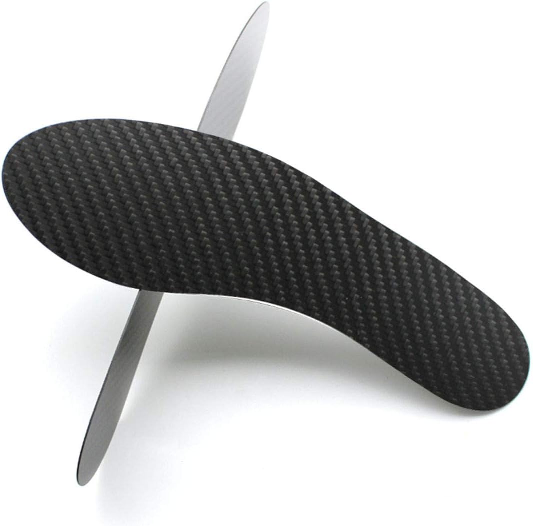 46 Carbon Fiber Insole Full Length Rigid Shoe Insert 1PAIR Supportive Orthopedic Insert Best for Fractures Turf Toe and Hallux Rigidus Improved Performance Injury Protection & Recover