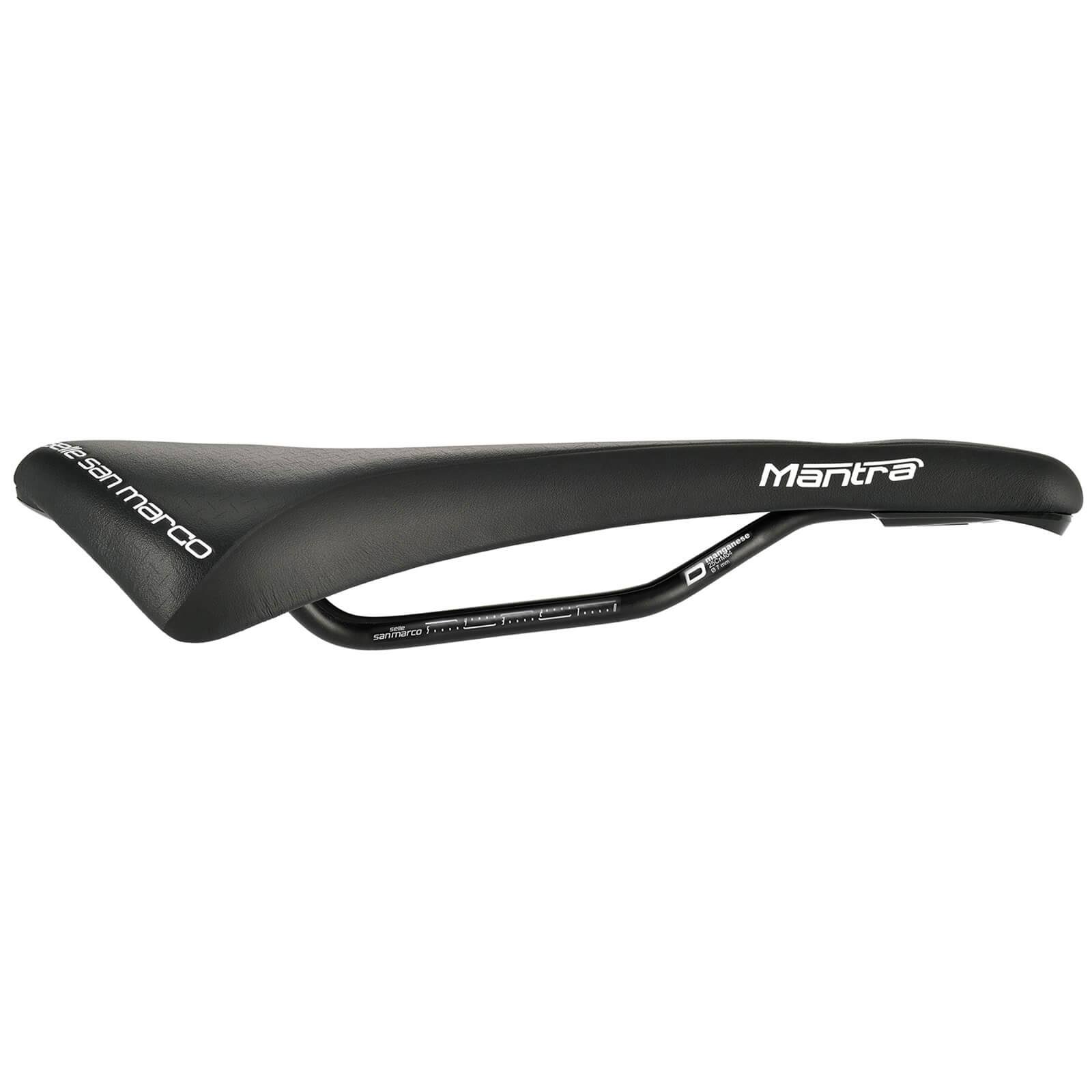 Selle San Marco Mantra Supercomfort Dynamic Saddle: Black Wide (l3)