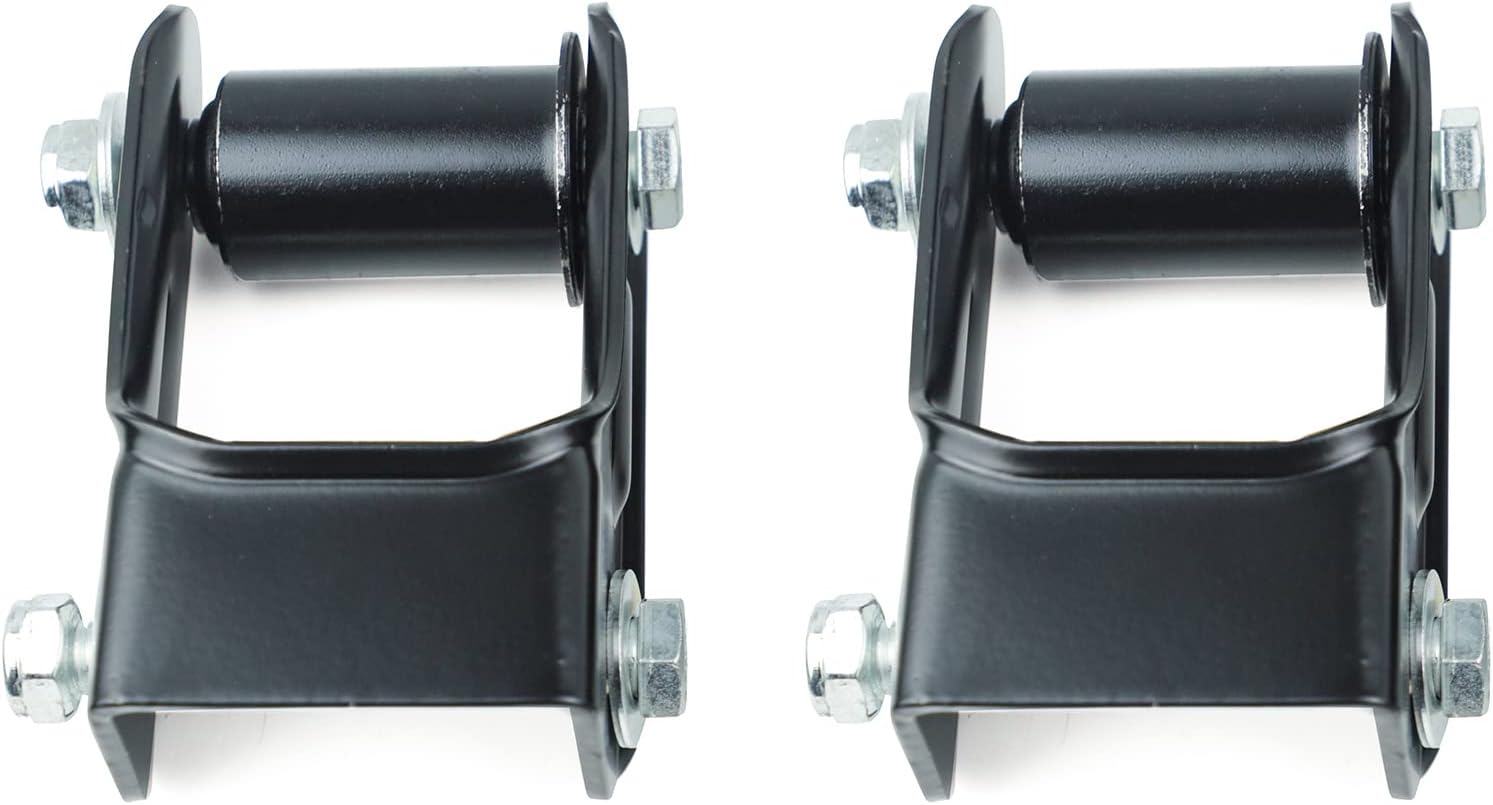 TENGWUMA 2 Pcs Rear Leaf Spring Shackle Kit Fits For GMC Jimmy 1994-2001 | Sonoma 1994-2004 | Hombre 1996-2000 | Bravada 1994-2001 Part# 15665302,722-028