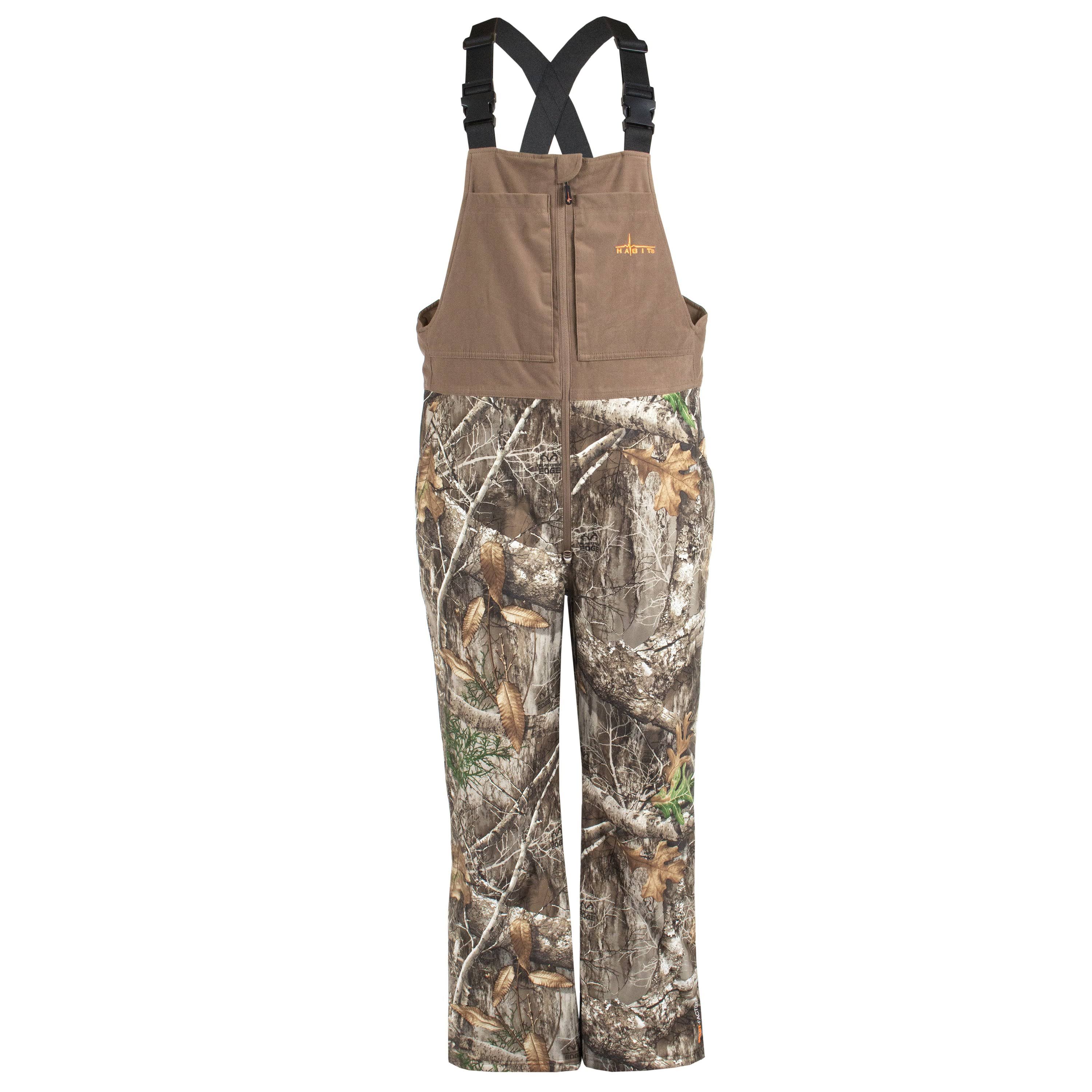 Habit Scent-factor Insulated Bib Large Realtree Edge-cub