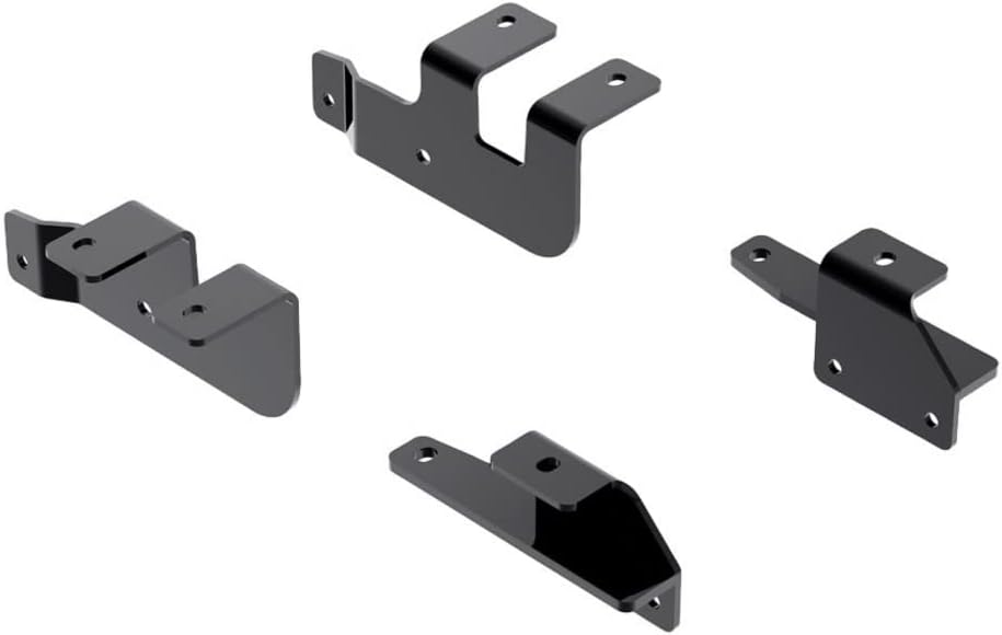 Draw-Tite Fifth Wheel Hitch Mounting System Custom Bracket For Ram 2500 2014-2022 Requires 48 in. Wide Rail Kit 30153 | Black Powder Coat