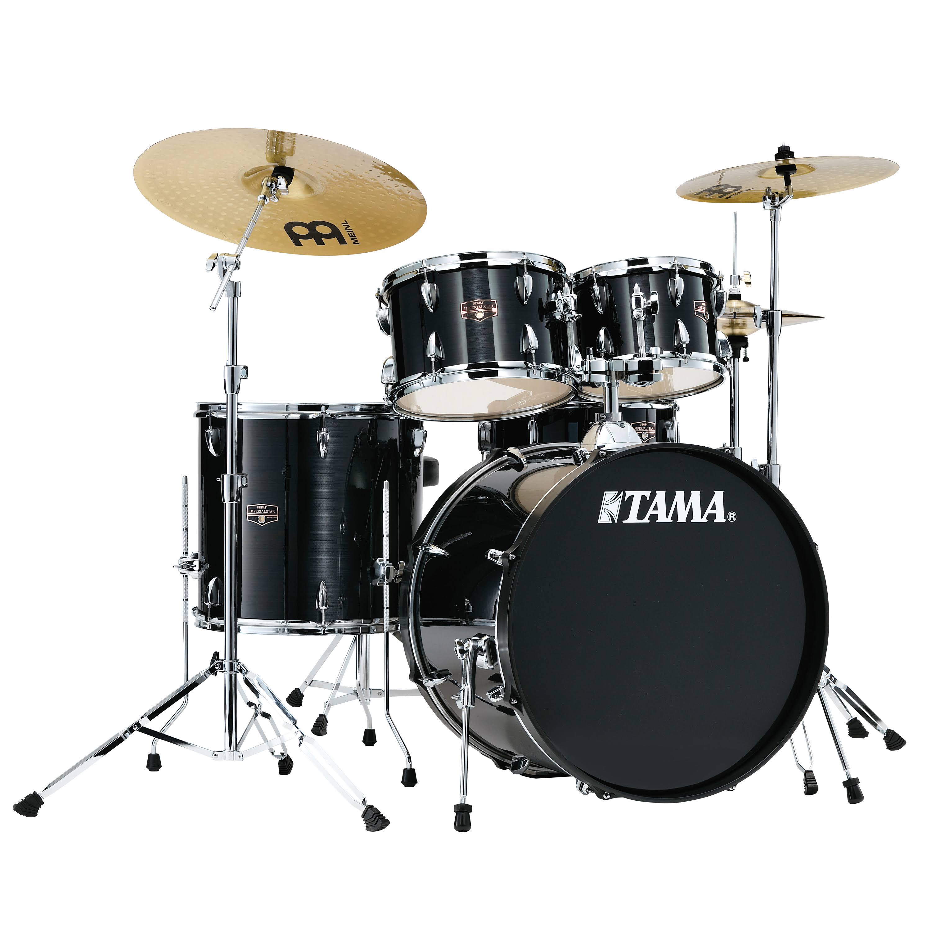 Tama Imperialstar 5-Piece Drum Set - Hairline Black