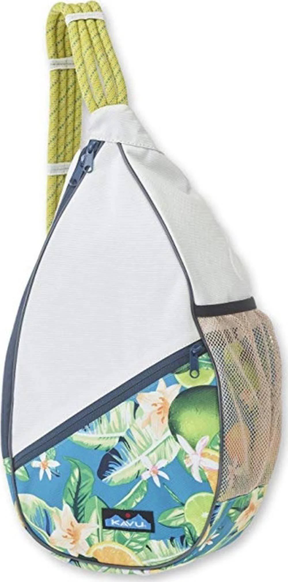 Kavu Paxton Pack Sling Bag Ocean Citrus