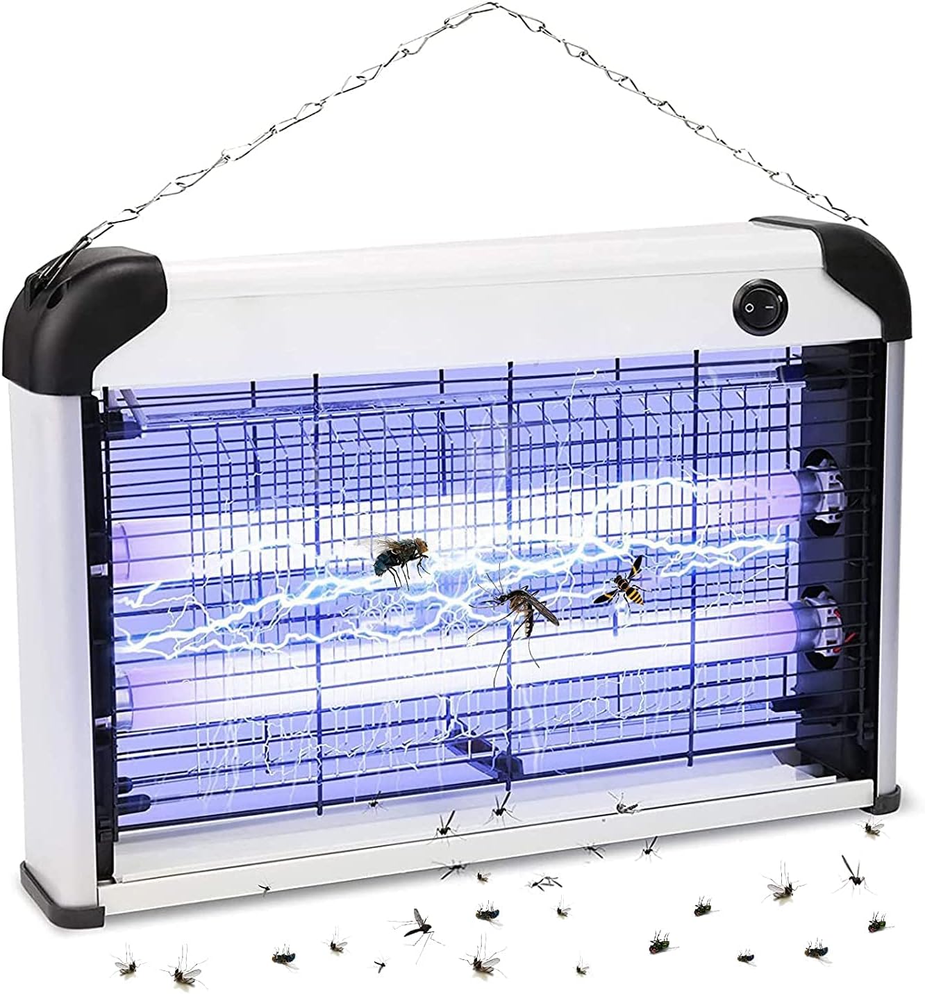 Electric Bug Zapper, Indoor Mosquito Zapper 2800V Mosquito Pest Trap for Bedroom, Kitchen, Office, Garden, Backyard​​&hellip;