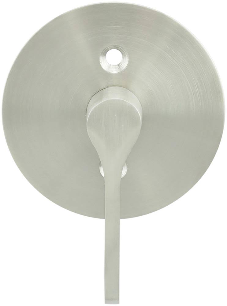 INOX EC1217 Privacy Barn Door 3-1/2 in. Satin Stainless Steel Finish Sliding Door Lock with Handle