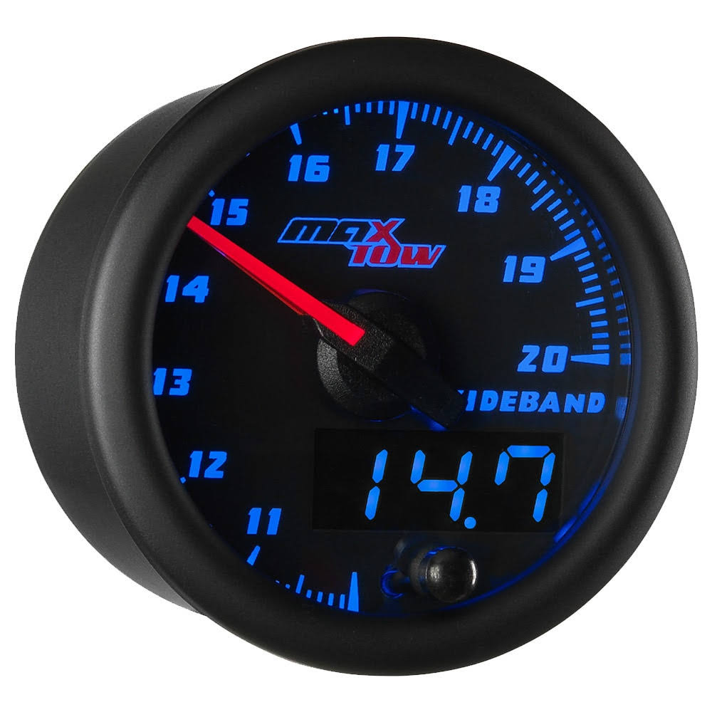 Black u0026 Blue MaxTow Wideband Air/Fuel Ratio Gauge