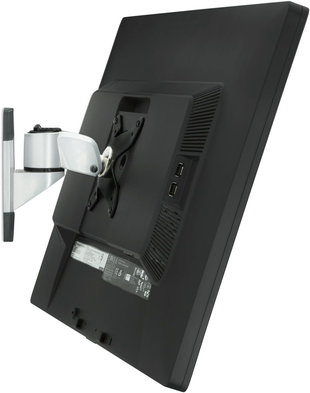 Mount-It! Premium Monitor Wall Mount Arm | Quick-Release Modular Mounting Bracket for VESA 75 and 100 mm Pattern Pack of 2