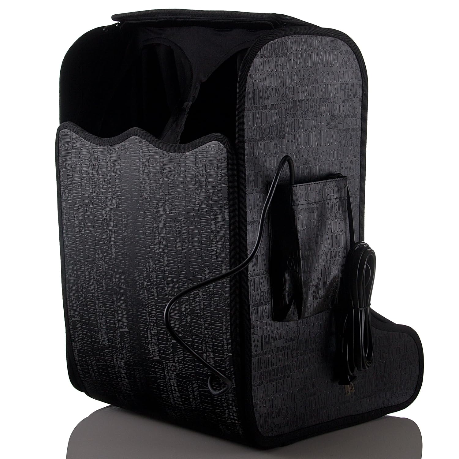 Portable Infrared Foot Sauna Heat Massage by Durasage w/Handheld Controller, up to 60min timer, up to 100+ degrees Fahrenheit Pack of 2