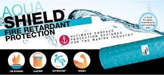Trimaco Aqua Shield Fire Retardant Surface Protector 40mil 36x22 x 120&
