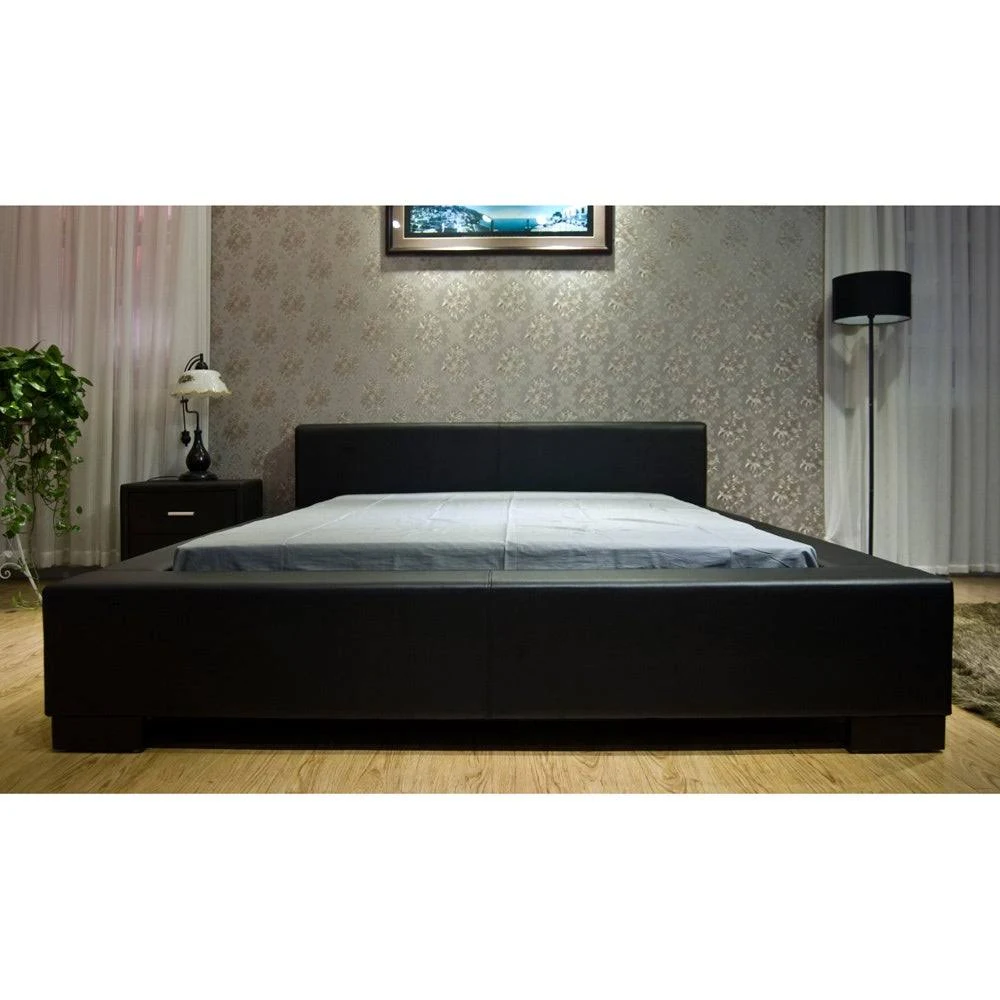 Greatime B1142 Queen Black Platform Bed