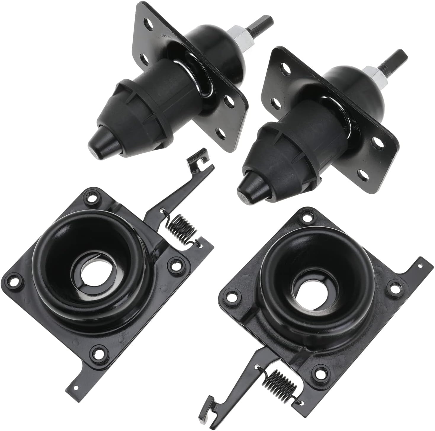 TONRYCUE Hood Release Latches, Upper and Lower Latches Replace 20498998 20565619 8074938 for Volvo Trucks White VN VNL 2004-2018 (TY-51) Pack of 2