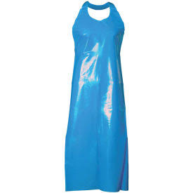 Top Dog 80013 6 Mil Die Cut Apron- 45x22 Length, Blue - Pack Qty 36