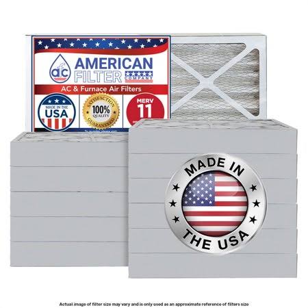 AFC 16.38x21.38x4 Furnace / AC / Air Filters MERV 11 (12-Filters)