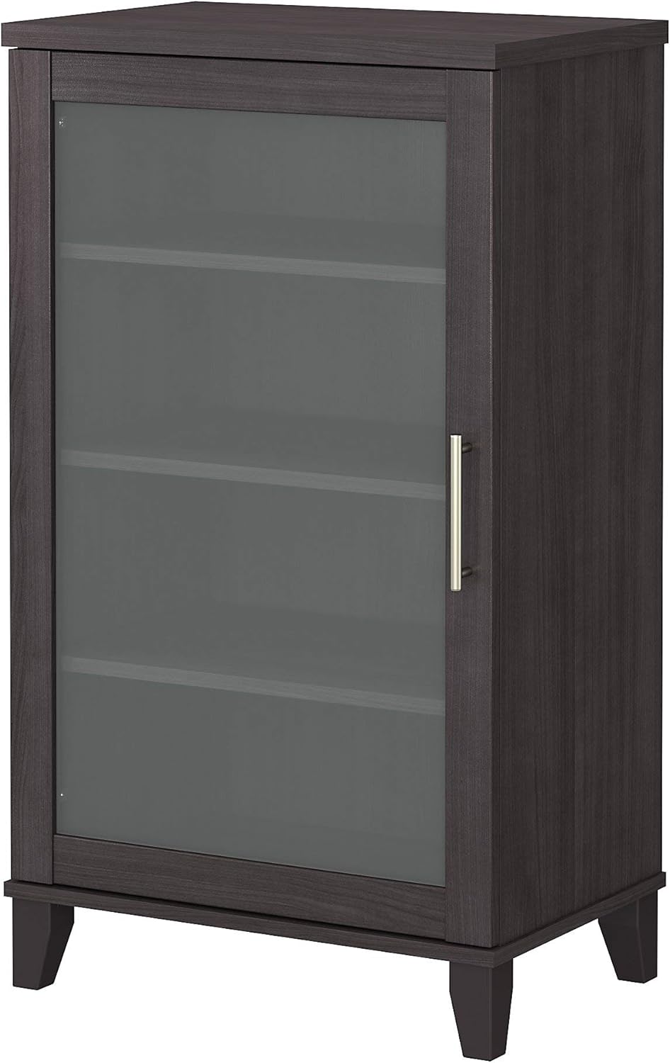 Bush Furniture Somerset Media Accent Cabinet, Storm Gray