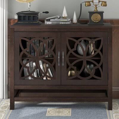 Leicestershire 2 - Door Accent Cabinet Red Barrel Studio Color: Brown