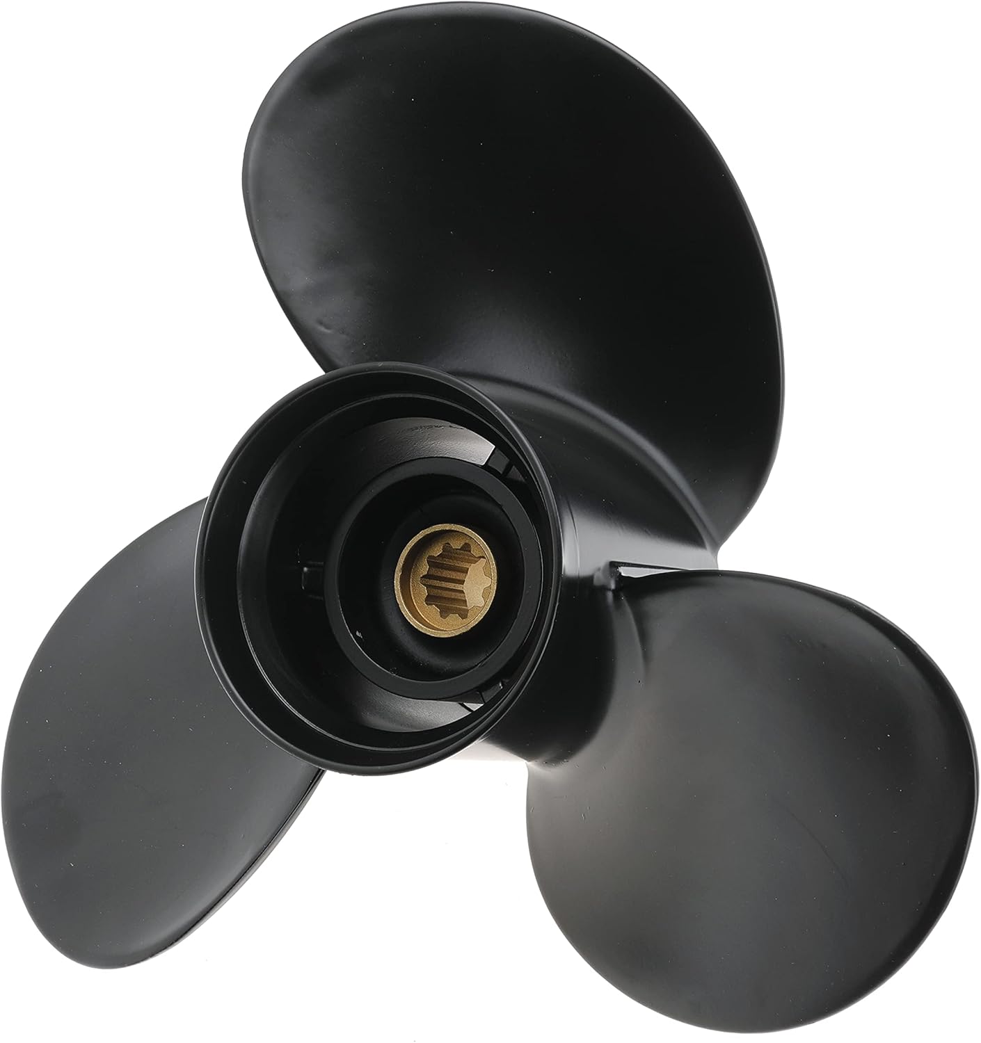 WLFINKMO Outboard Motor Propeller 10 3/8 x 13 (10 Spline Tooth) for Mercury for Mariner for Marine 9.9 15 18 20 25HP RH Replace 48-19640A40