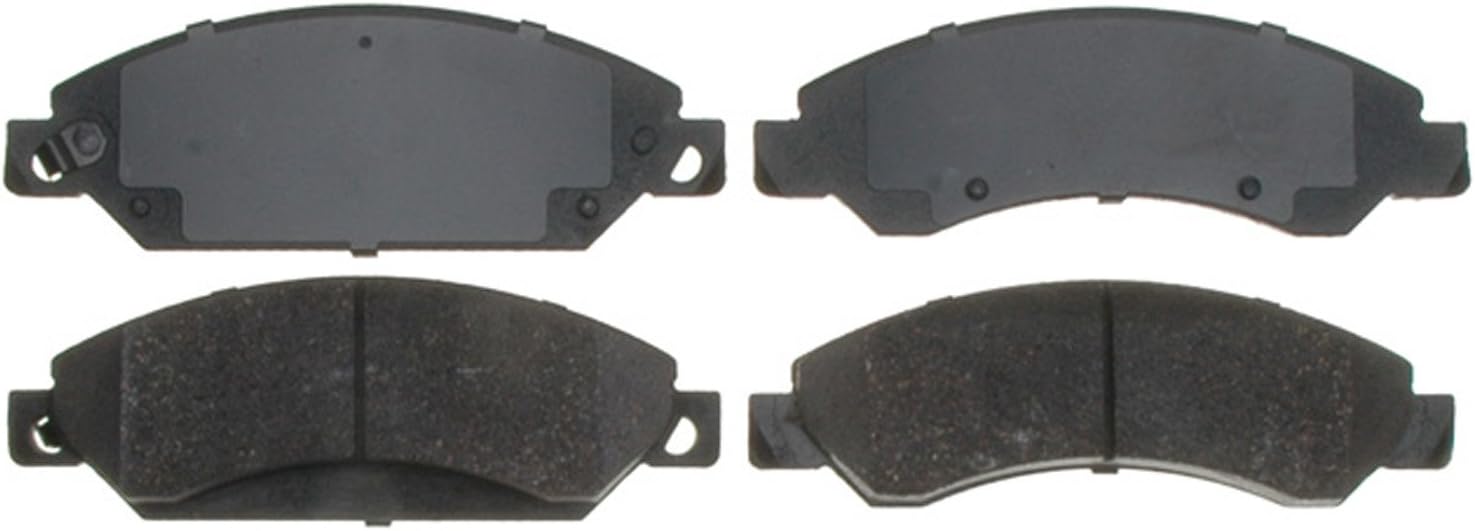 ACDelco Silver 14D1092CH Ceramic Front Disc Brake Pad Set with Hardware