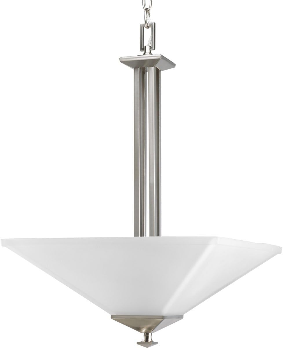 Progress Lighting P3906-09 Lighting Accessory, 16-Inch Width x 24-1/8-Inch Height, Brushed Nickel Pack of 2