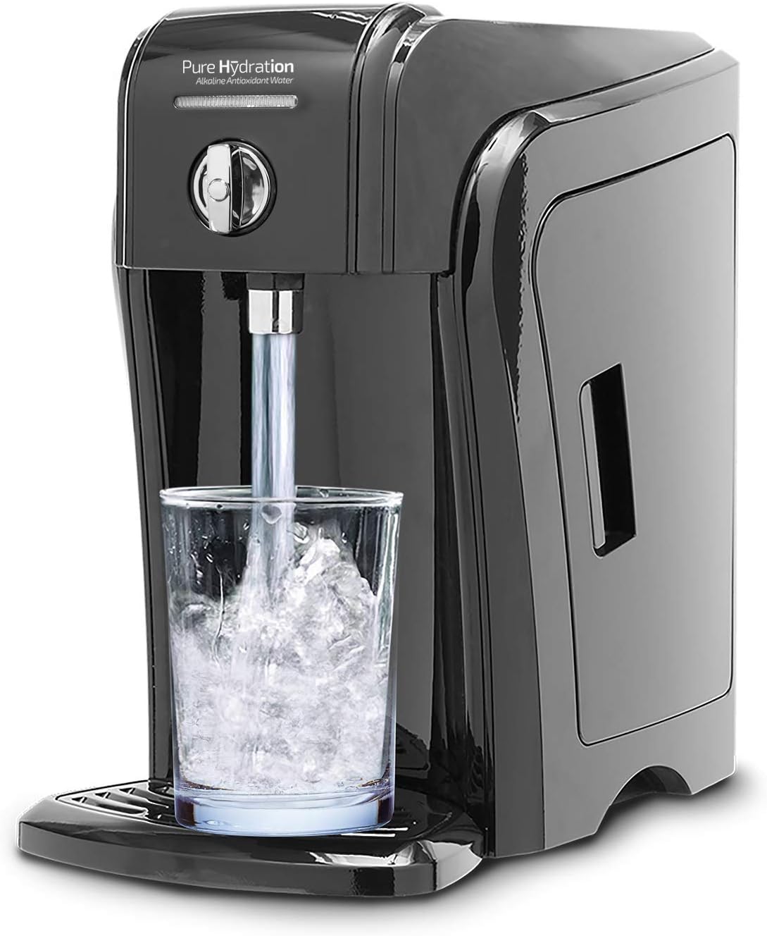 Pure Hydration Alkaline Water Machine | Alkaline Water at Home for Only $.07 per Liter | Ideal pH & Loaded with Antioxidants | Ultra Filtration Removes 99.9% of Over 220 Water Contaminants