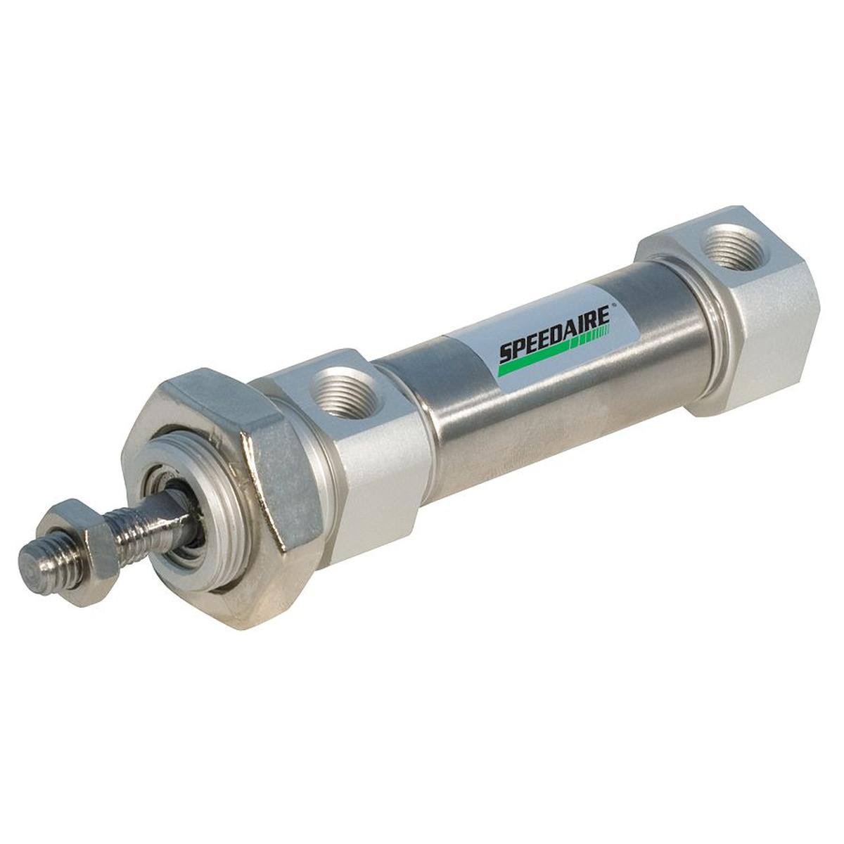Speedaire CD85F25-25-B 25mm Bore Round Double Acting Air Cylinder 25mm Stroke