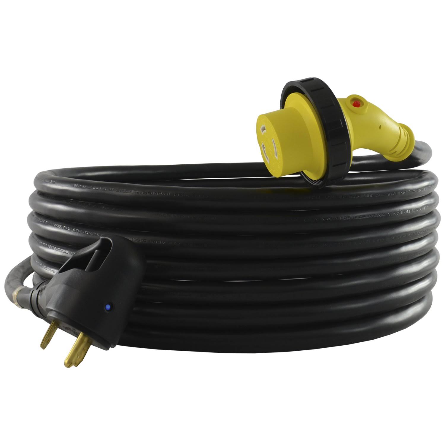 Conntek 15350-LA6 iSi RV 30 Amp Detachable Power Supply Cord, 50&