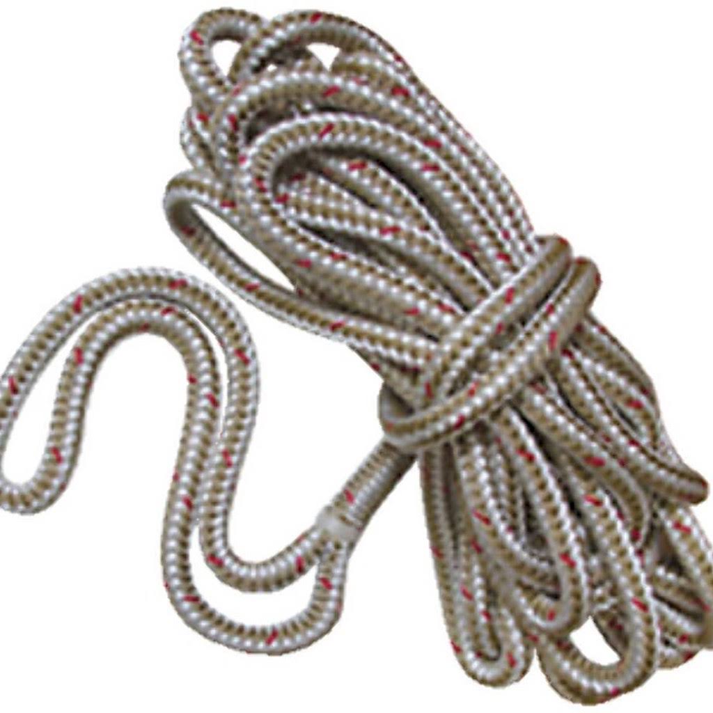 New England Ropes 50542000050; Dockline Double Braided 5/8 x 50 ft Black