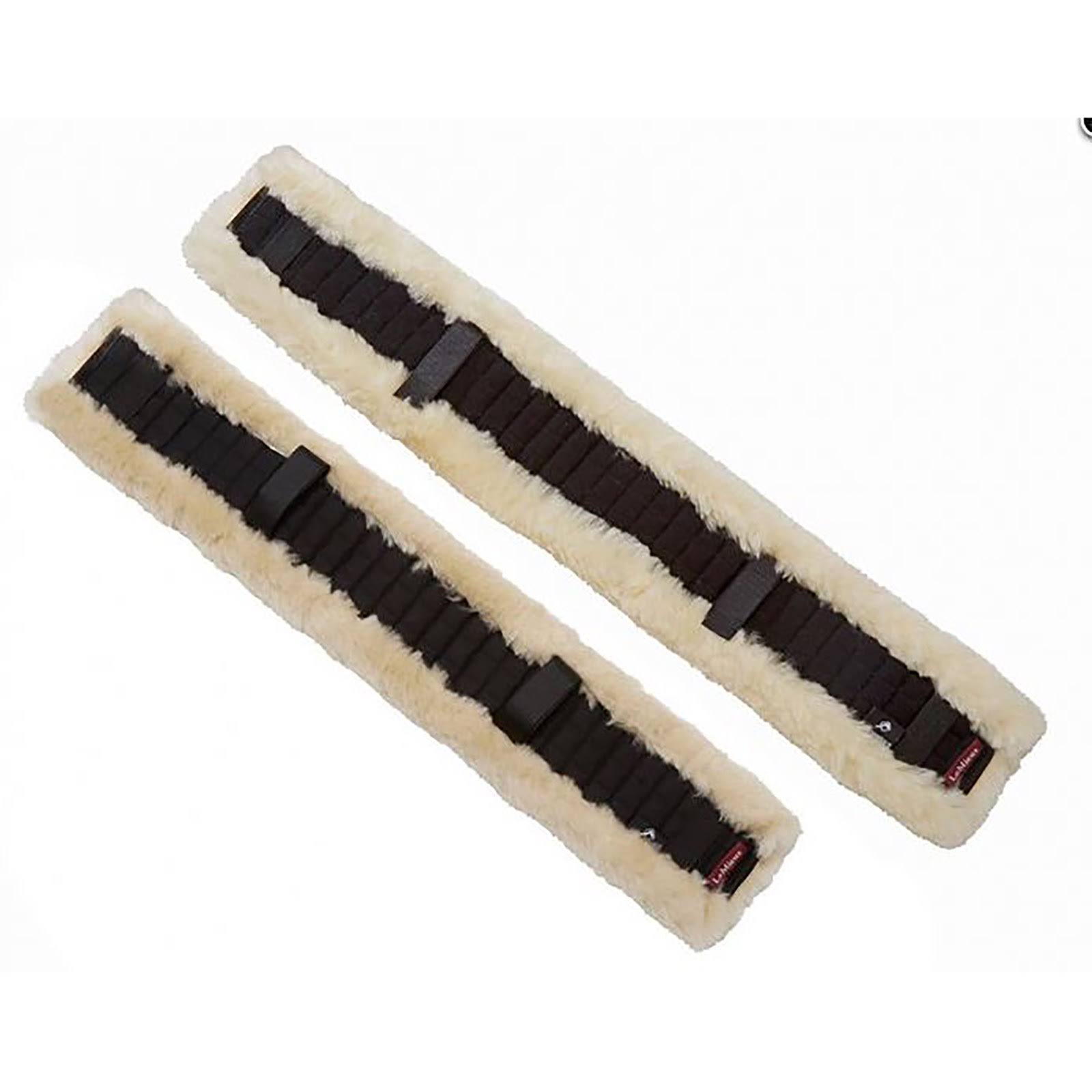 LeMieux General Purpose Sheepskin Girth Cover - Natural/Black