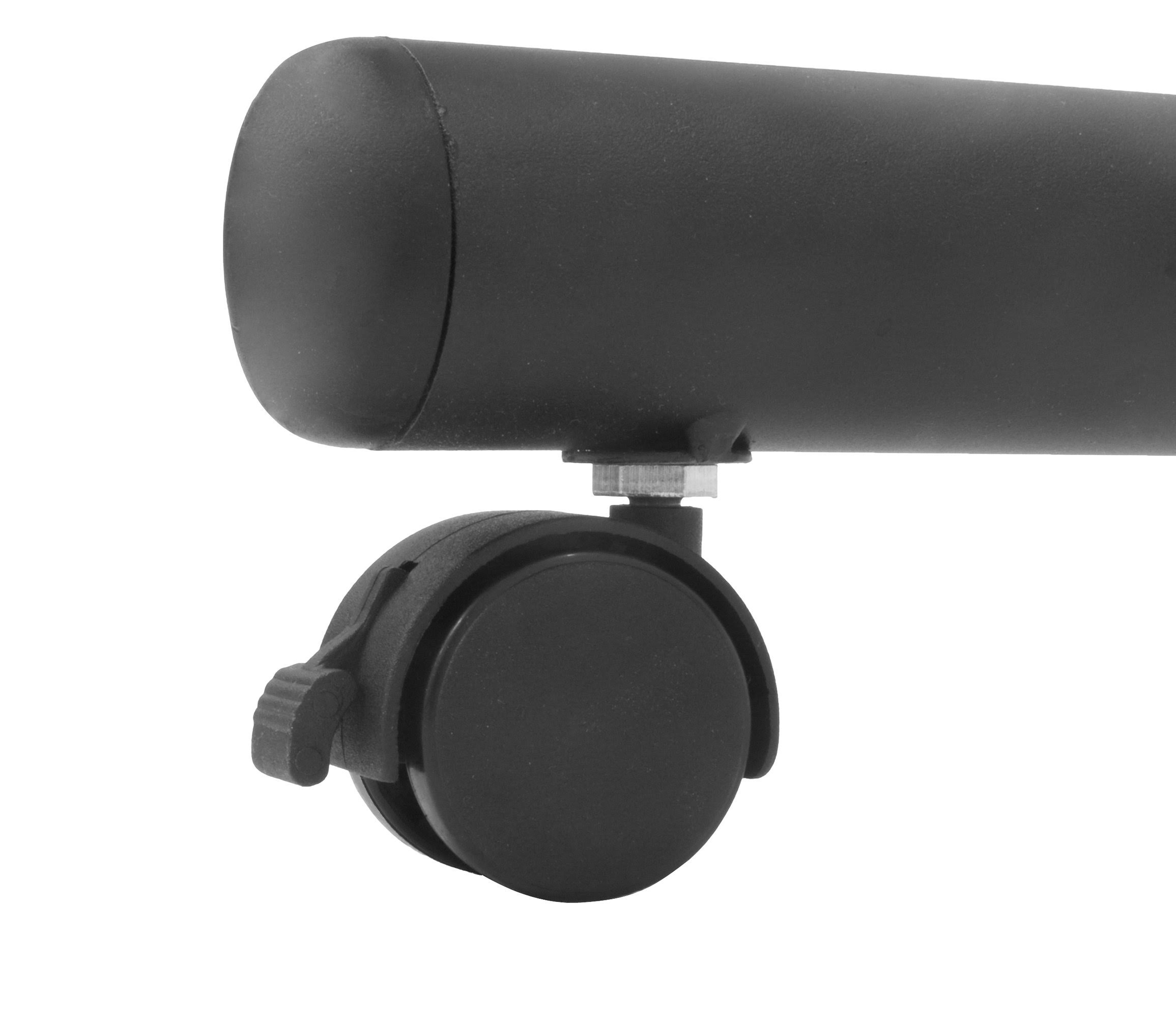 Regency MKTRCC4824CH23BK 48 x 24 in. Kobe Mobile Training Table - Cherry u0026 2 Cadence Chairs - Black