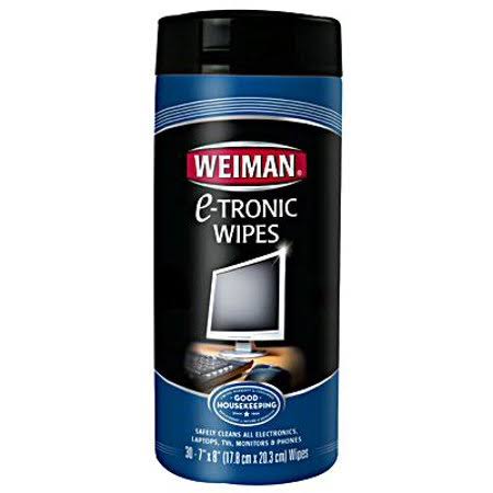 Weiman 93 Electronic Wipes 30 per Package (Case of 4)