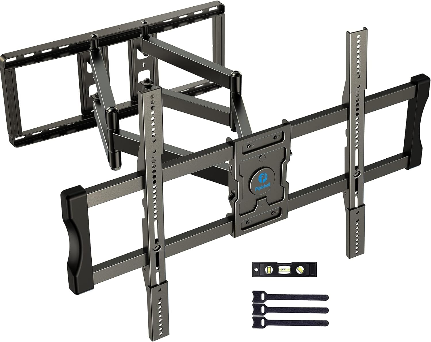 TV Wall Mount Bracket Full Motion Swivel Articulating for 50-100 inches OLED QLED 4K Flat Curved TV with 29 Inches Long Extension Arm, Fits 24 Inch Studs Max VESA 800x600mm up to 154 lbs by Pipishell
