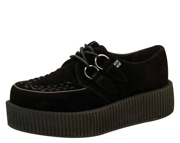 T.U.K. Viva Mondo Creeper Suede Black