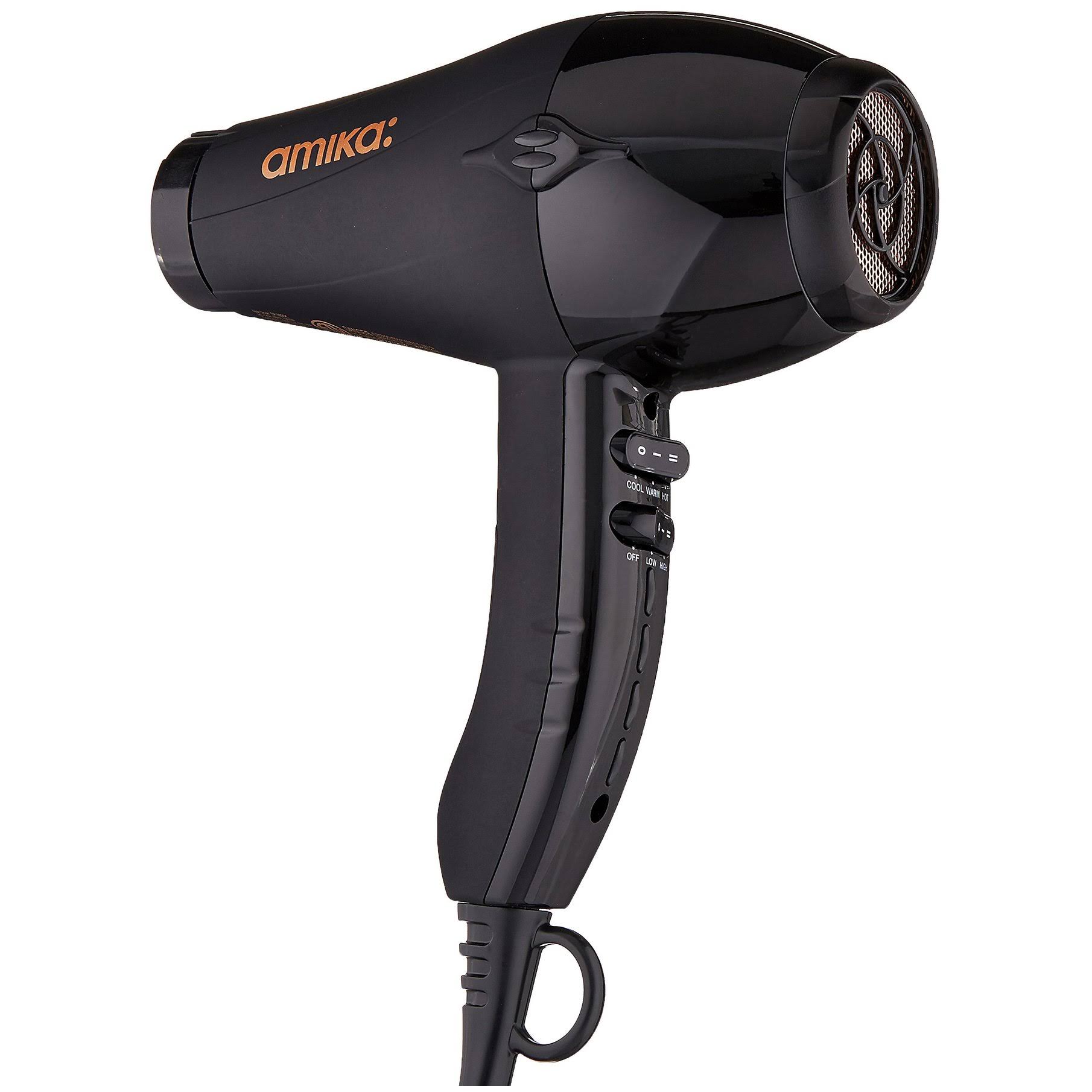 Amika The Accomplice Dryer, Black, 3 lb.