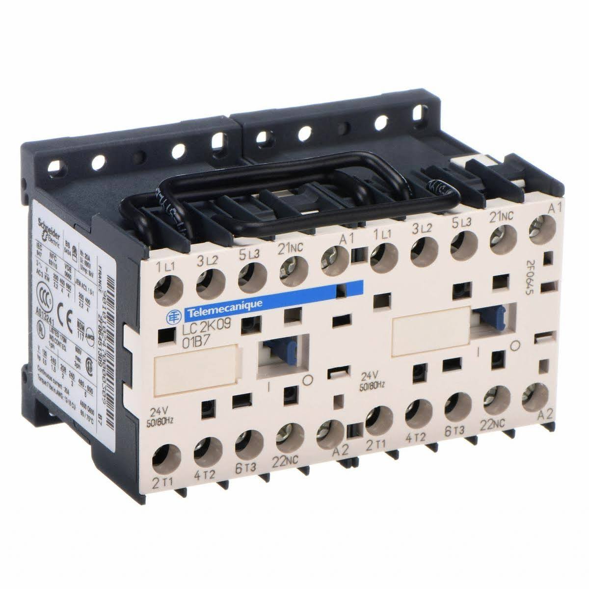 Schneider Electric Miniature IEC Magnetic Contactor LC2K0901F7