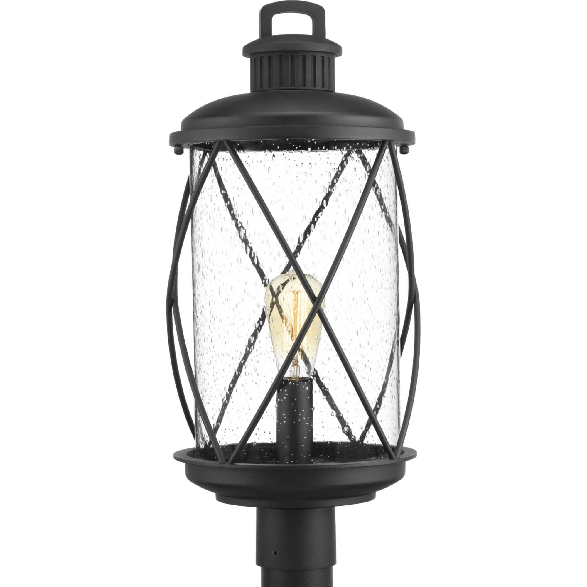Progress Lighting P540029-031 Hollingsworth Black Outdoor Post Light