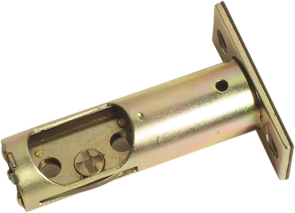 Emtek EMDBL238S15 Emtek EMDBL238S Deadbolt Latch with 2-3/8 Backset and Square Corners for Emtek P