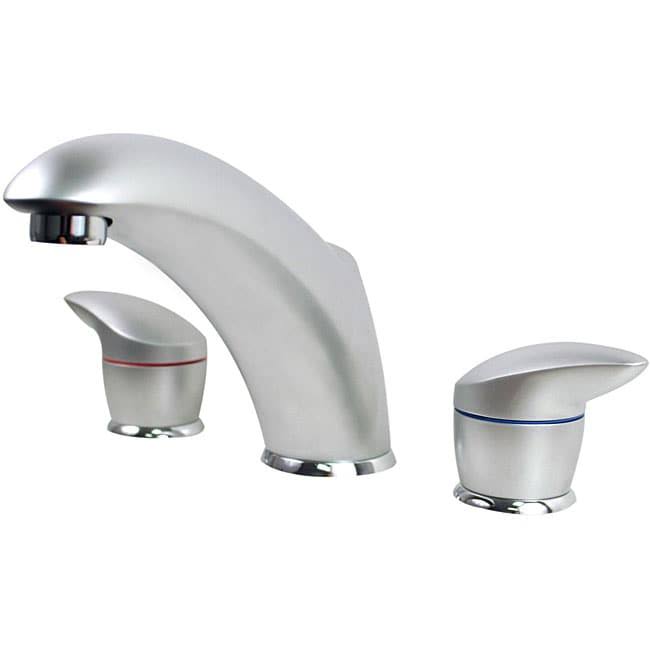 Moen Platinum with Chrome Accents Vileta Roman Tub Faucet #L86940PM