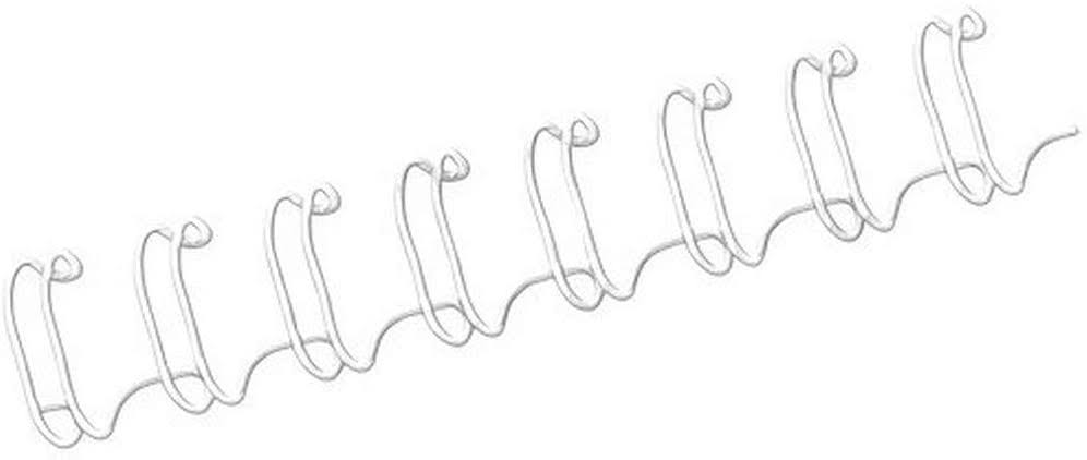 Fellowes A4 12mm Binding Wire - White (Pack of 100)