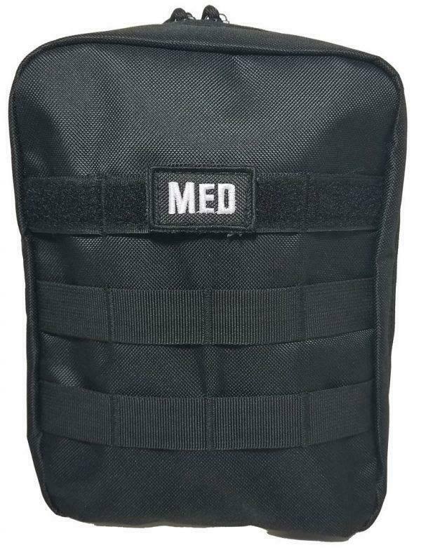 Elite First Aid Military IFAK - Individual First Aid Kit - Black